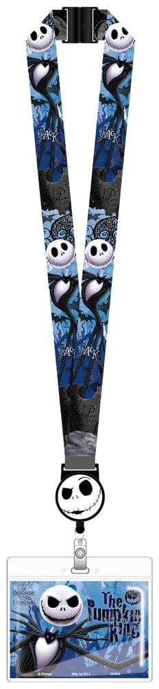 Monogram Int. Nightmare Before Christmas The Pumpkin King Luxus-Schlüsselband mit Kartenhalter