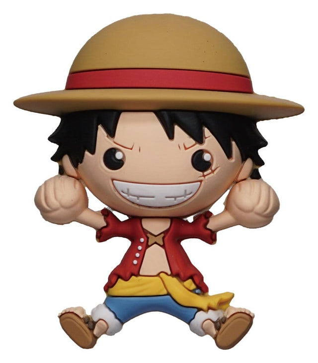 Monogram Int. One Piece 3D Schaumstoff-Magnet Luffy