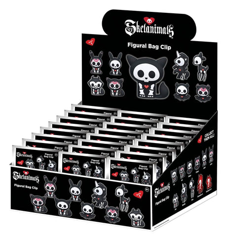 Monogram Int. Skelanimals Serie 1 Blind Bag Display (24) 3D Taschenanhänger