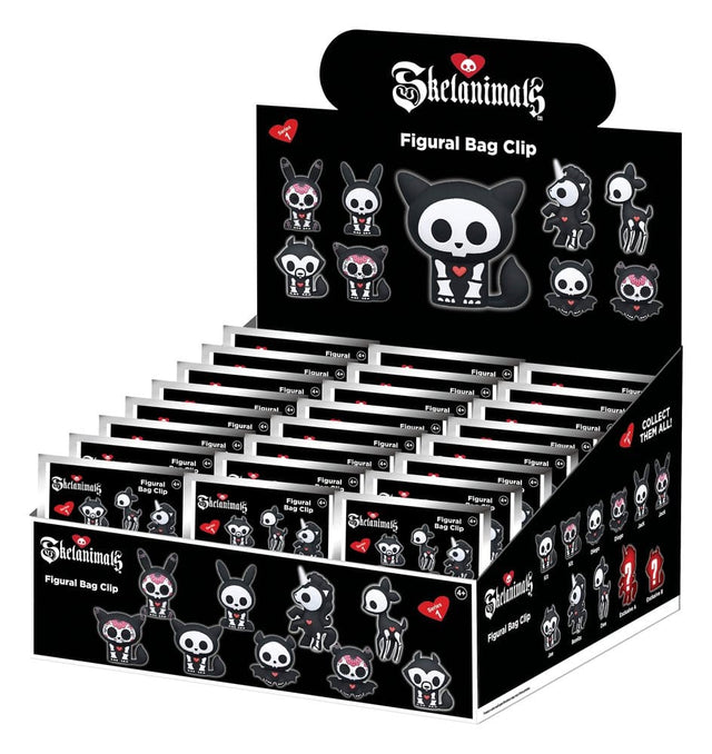 Monogram Int. Skelanimals Serie 1 Blind Bag Display (24) 3D Taschenanhänger