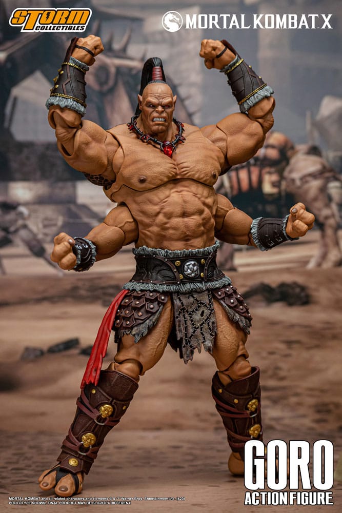 Mortal Kombat - Goro 1/12 Actionfigur von Storm Collectibles 11
