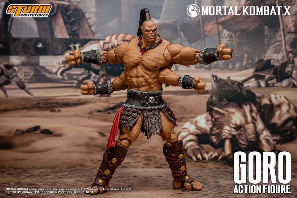 Mortal Kombat - Goro 1/12 Actionfigur von Storm Collectibles 15