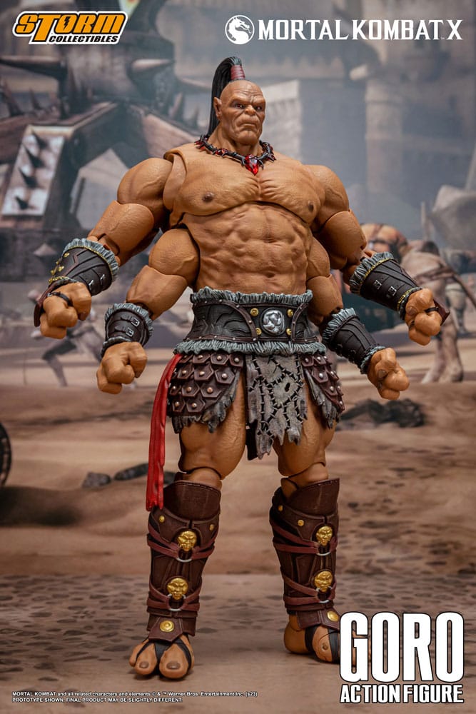 Mortal Kombat - Goro 1/12 Actionfigur von Storm Collectibles 