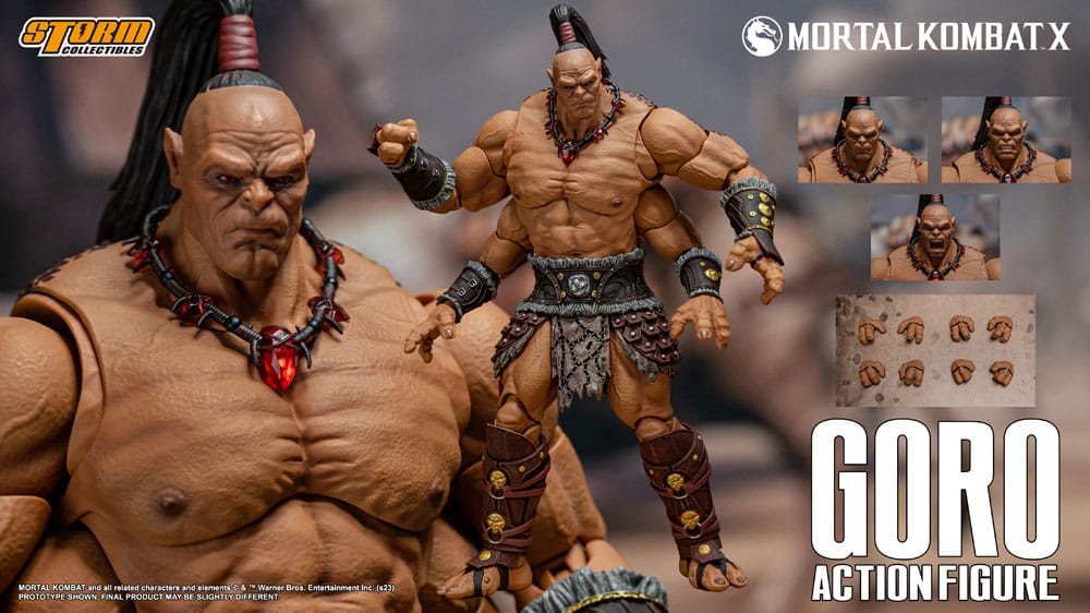 Mortal Kombat - Goro 1/12 Actionfigur von Storm Collectibles 22