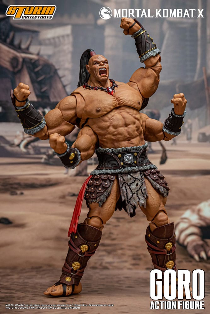 Mortal Kombat - Goro 1/12 Actionfigur von Storm Collectibles 19