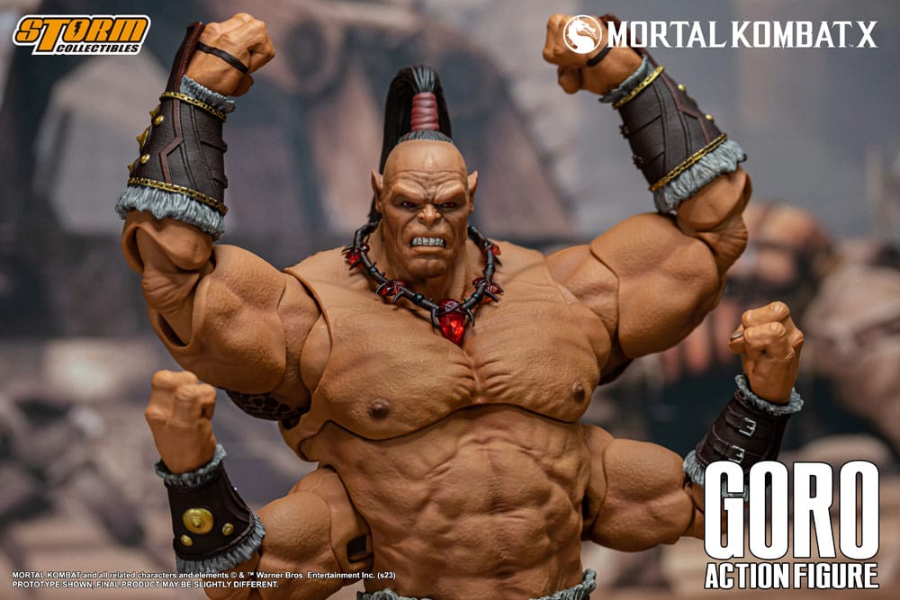 Mortal Kombat - Goro 1/12 Actionfigur von Storm Collectibles 12