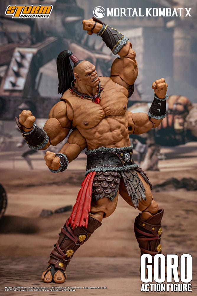 Mortal Kombat - Goro 1/12 Actionfigur von Storm Collectibles 13