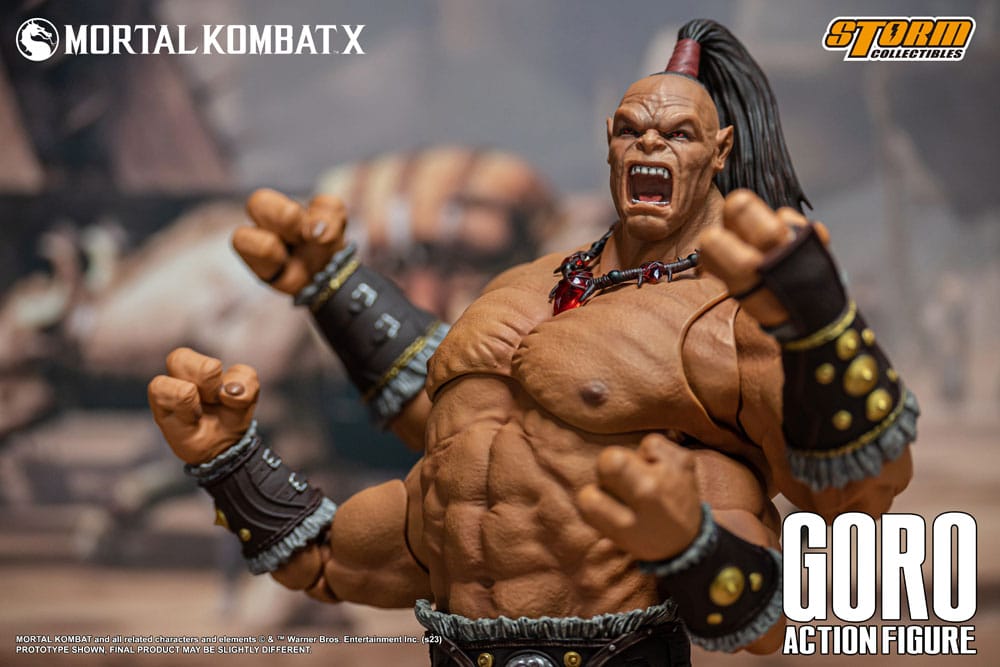 Mortal Kombat - Goro 1/12 Actionfigur von Storm Collectibles 18
