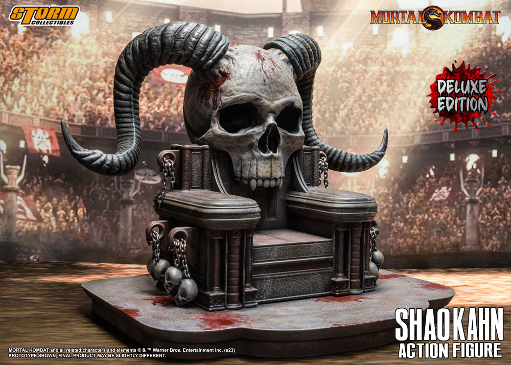 Mortal Kombat Shao Kahn Deluxe Edition 1/12 Actionfigur von Storm Collectibles 3