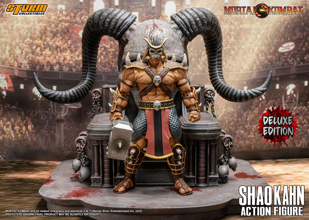 Mortal Kombat Shao Kahn Deluxe Edition 1/12 Actionfigur von Storm Collectibles 4