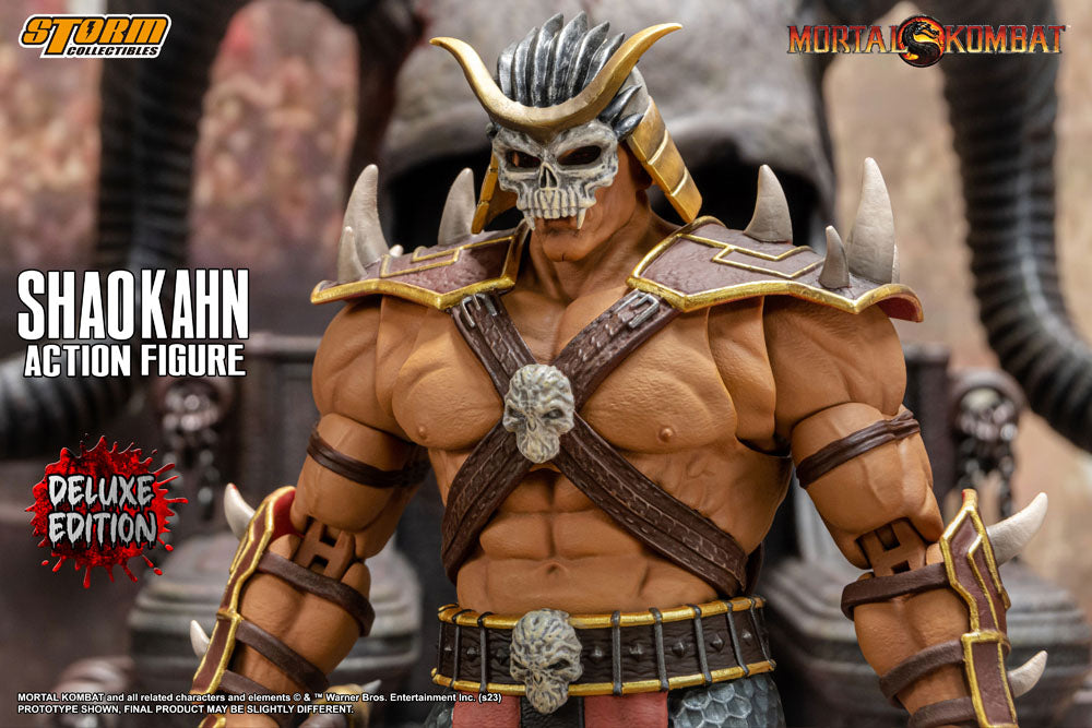 Mortal Kombat Shao Kahn Deluxe Edition 1/12 Actionfigur von Storm Collectibles 11