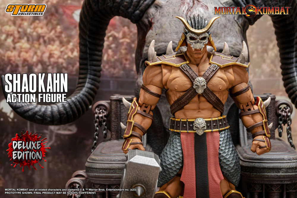 Mortal Kombat Shao Kahn Deluxe Edition 1/12 Actionfigur von Storm Collectibles 5
