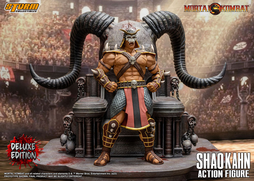 Mortal Kombat Shao Kahn Deluxe Edition 1/12 Actionfigur von Storm Collectibles 14