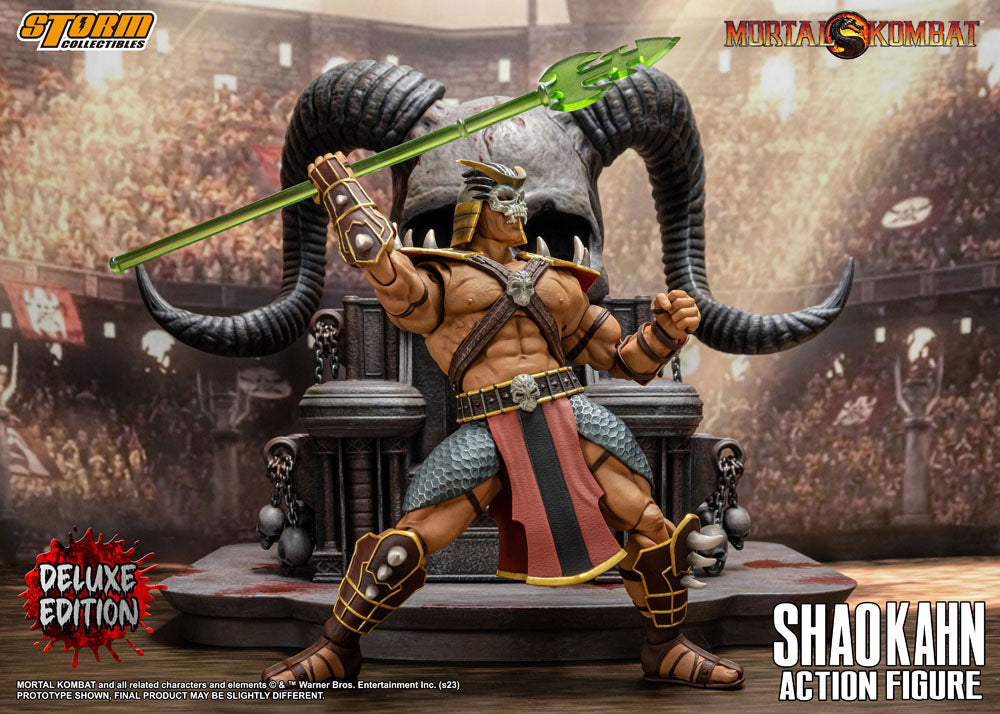Mortal Kombat Shao Kahn Deluxe Edition 1/12 Actionfigur von Storm Collectibles 18