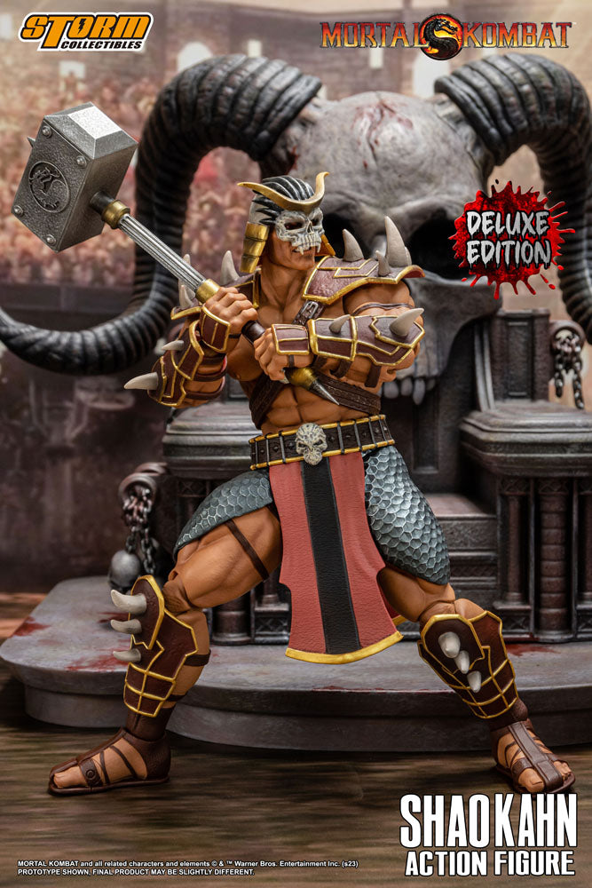 Mortal Kombat Shao Kahn Deluxe Edition 1/12 Actionfigur von Storm Collectibles 17