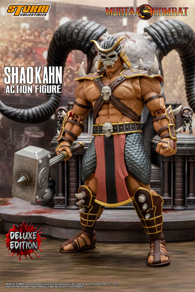 Mortal Kombat Shao Kahn Deluxe Edition 1/12 Actionfigur von Storm Collectibles 10