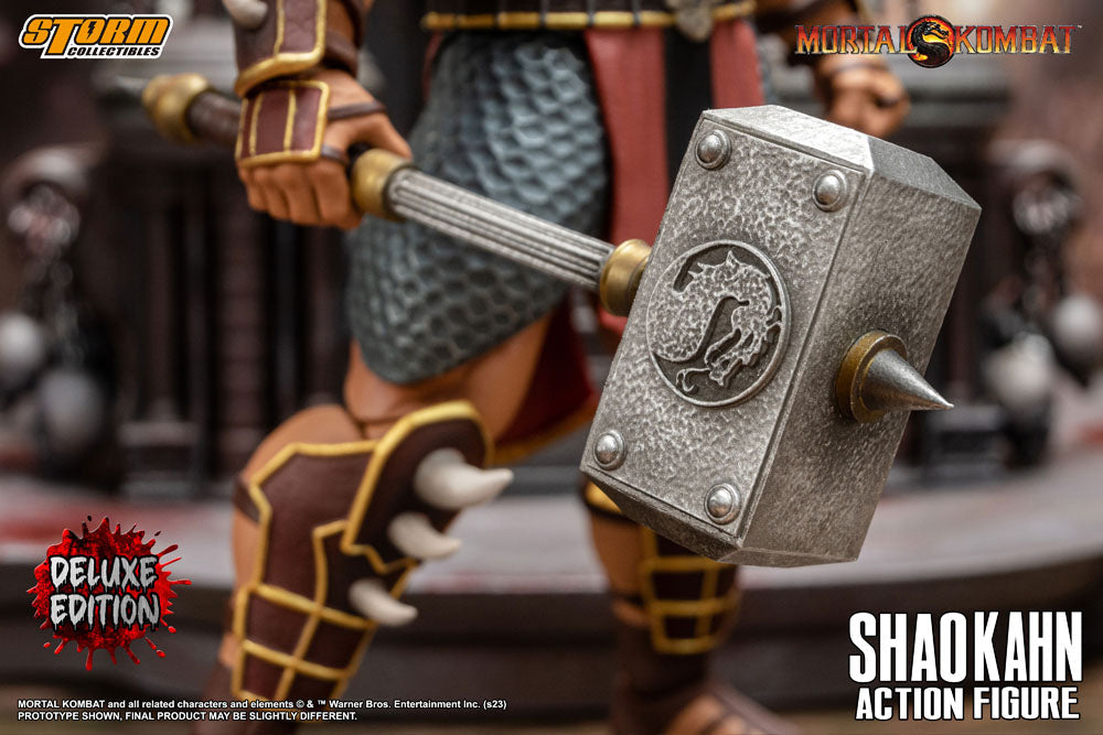 Mortal Kombat Shao Kahn Deluxe Edition 1/12 Actionfigur von Storm Collectibles 12