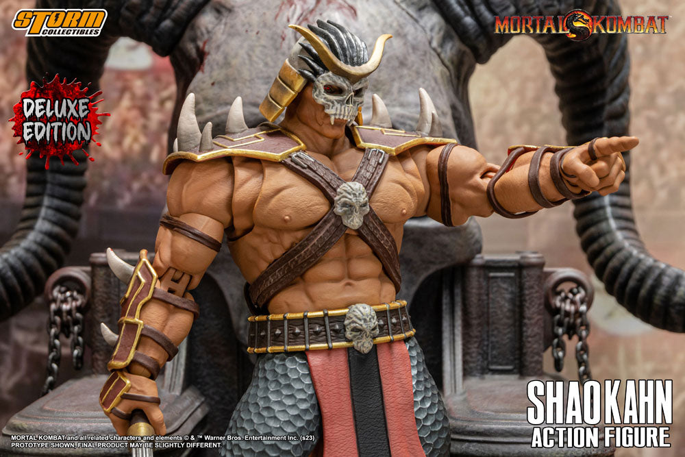 Mortal Kombat Shao Kahn Deluxe Edition 1/12 Actionfigur von Storm Collectibles 13