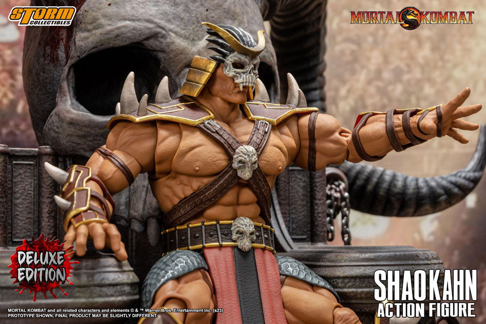 Mortal Kombat Shao Kahn Deluxe Edition 1/12 Actionfigur von Storm Collectibles 19