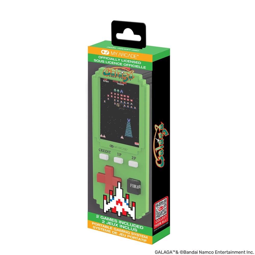 My Arcade Galaga Pixel Pocket Pro tragbare Spielkonsole