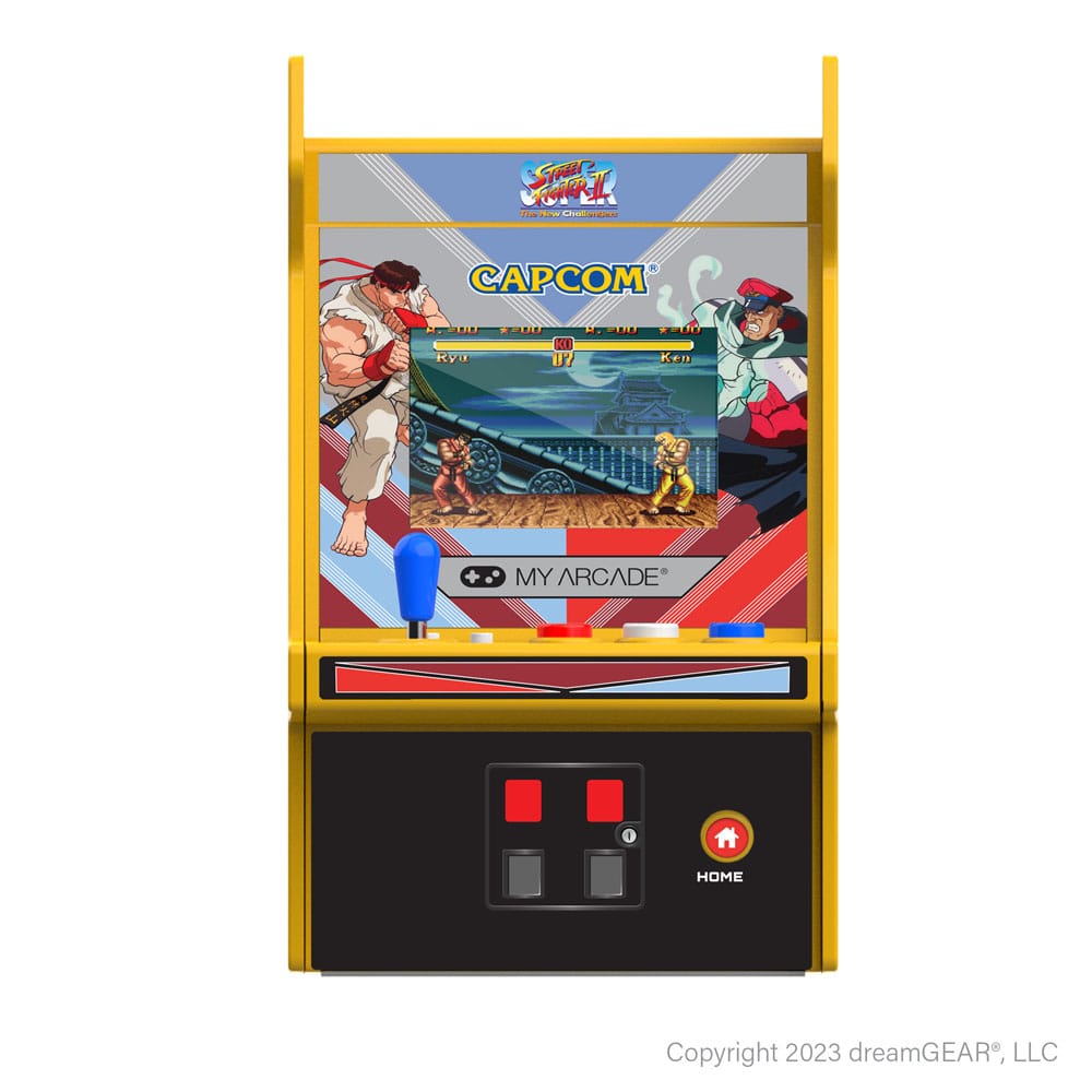 My Arcade Super Street Fighter II Retro Arcade Micro Player Pro tragbare Spielkonsole
