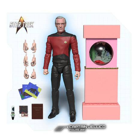 Nacelle Consumer Products Raumschiff Enterprise Das nächste Jahrhundert Captain Jellico 1/12 Actionfigur