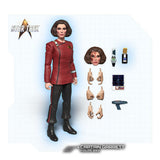 Nacelle Consumer Products Raumschiff Enterprise Das nächste Jahrhundert Captain Garrett 1/12 Actionfigur