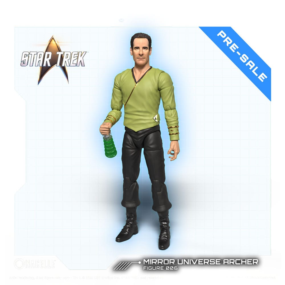 Nacelle Consumer Products Star Trek Enterprise Archer Mirror Universe 1/12 Actionfigur