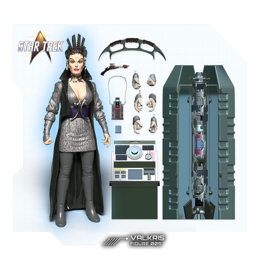Nacelle Consumer Products Star Trek III Auf der Suche nach Mr. Spock Valkris 1/12 Actionfigur