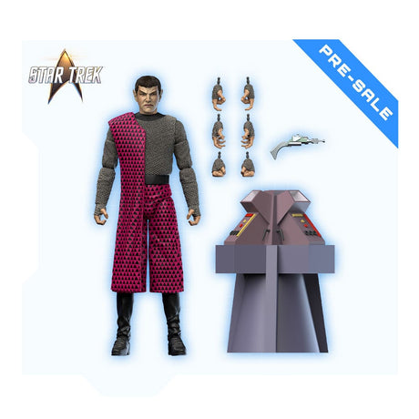 Nacelle Consumer Products Star Trek TOS 1/10 Romulan Commander (Balance of Terror) Wave 2 1/10 Actionfigur