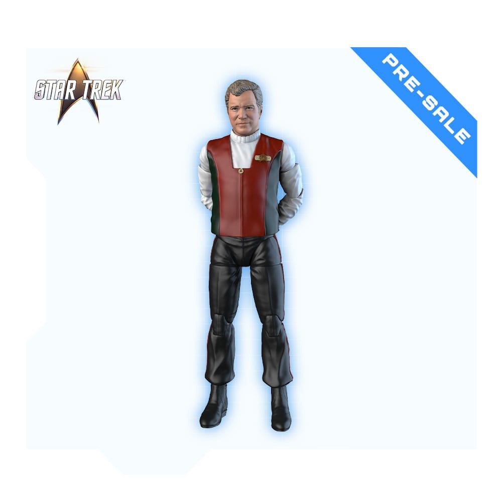 Nacelle Consumer Products Star Trek Treffen der Generationen Captain James T. Kirk Wave 2 1/10 Actionfigur