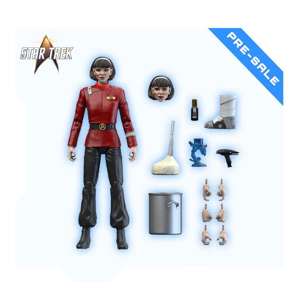 Nacelle Consumer Products Star Trek VI Das unentdeckte Land Lieutenant Valeris Wave 2 1/10 Actionfigur