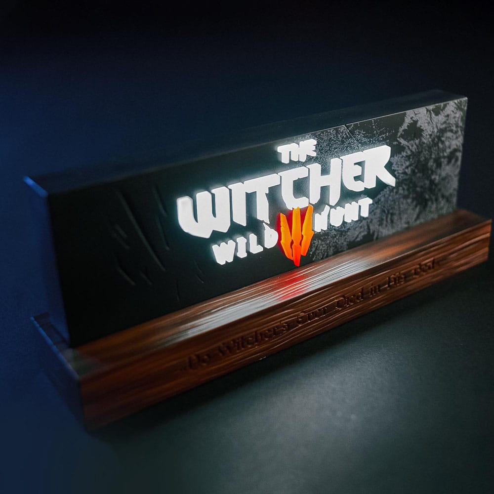 Neamedia Icons The Witcher Wild Hunt Logo LED-Leuchte