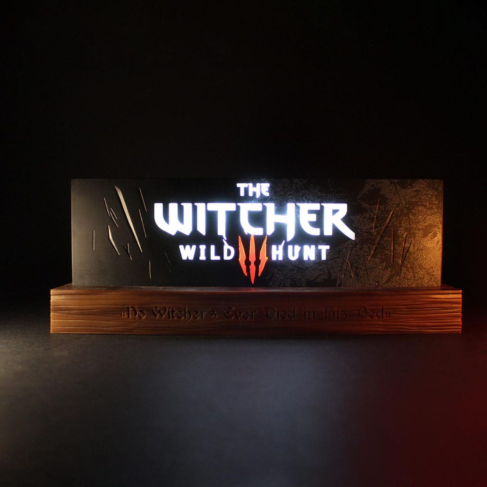 Neamedia Icons The Witcher Wild Hunt Logo LED-Leuchte
