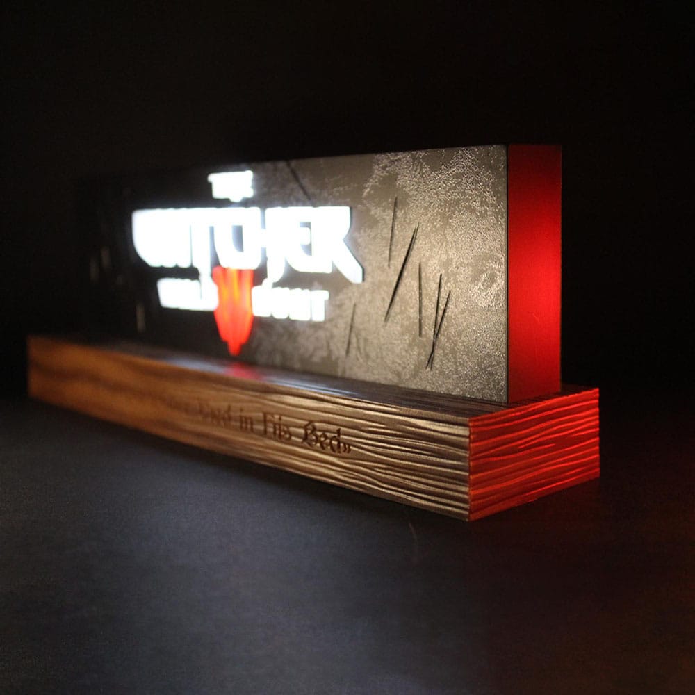 Neamedia Icons The Witcher Wild Hunt Logo LED-Leuchte