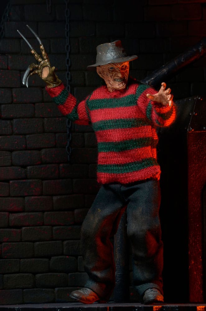 NECA A Nightmare on Elm Street 3 Freddy Krueger Clothed Actionfigur