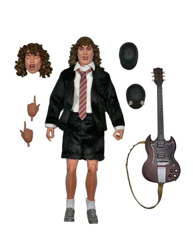 NECA AC/DC Angus Highway Tour Hell Clothed Actionfigur