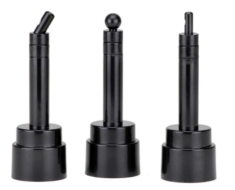 NECA Actionfiguren Kopf Displayständer (Schwarz 3er-Pack)