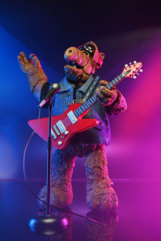 NECA Alf Ultimate Born to Rock Alf Actionfigur
