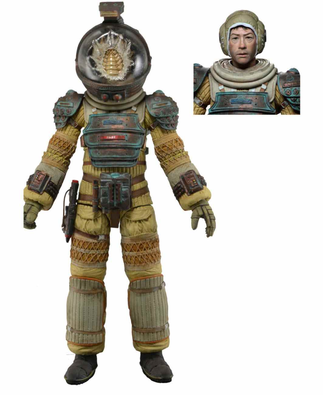 NECA Alien - Kane (Compression) 40th Anniversary (Wave 3) 18 cm Actionfigur