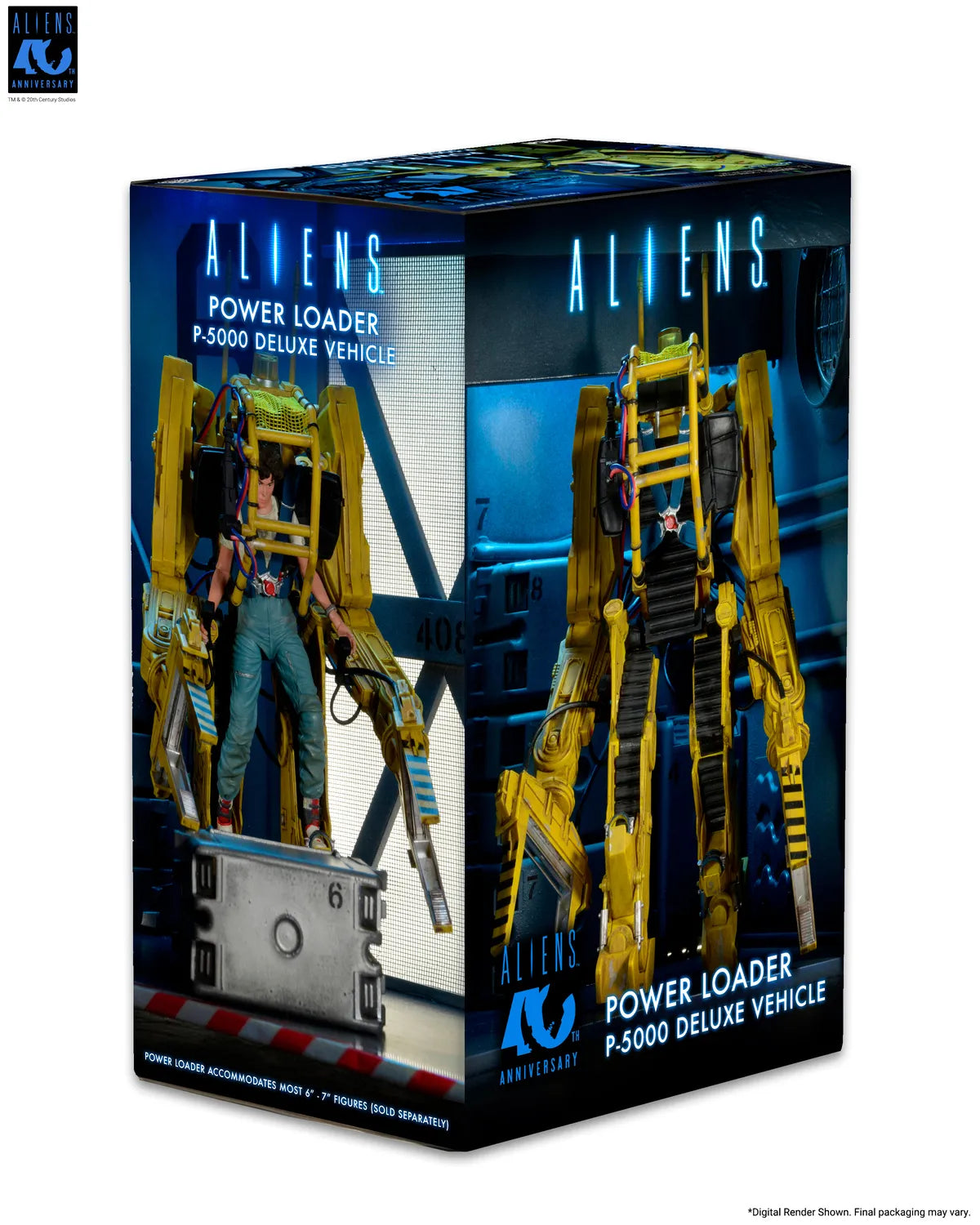 NECA Aliens 40th Anniversary Power Loader P-5000 Deluxe Vehicle Actionfigur