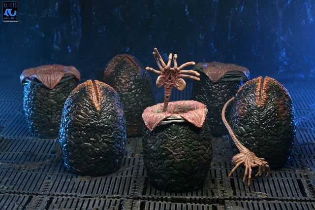 NECA Aliens Carton of Alien Eggs (40th Anniversary) 6er-Pack Zubehör-Set