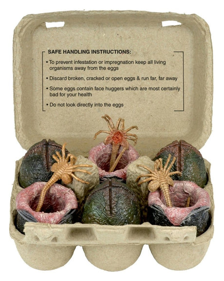 NECA Aliens Carton of Alien Eggs (40th Anniversary) 6er-Pack Zubehör-Set