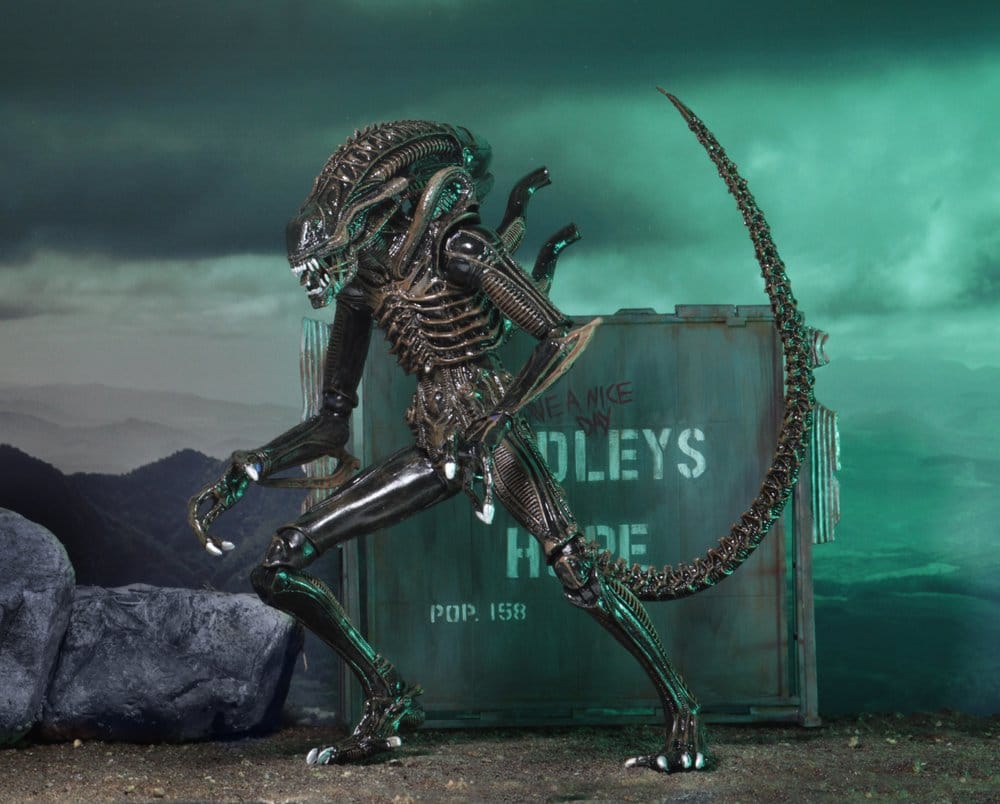 NECA Aliens Ultimate Actionfigur Warrior (1986) Brown 23 cm