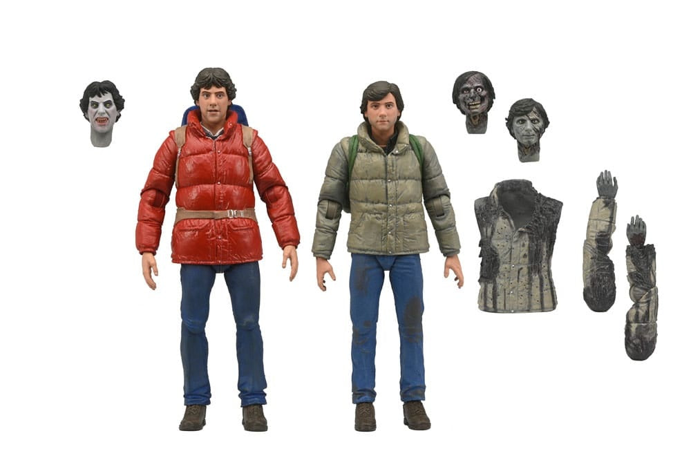 NECA An American Werewolf Jack and David 2-Pack Actionfiguren