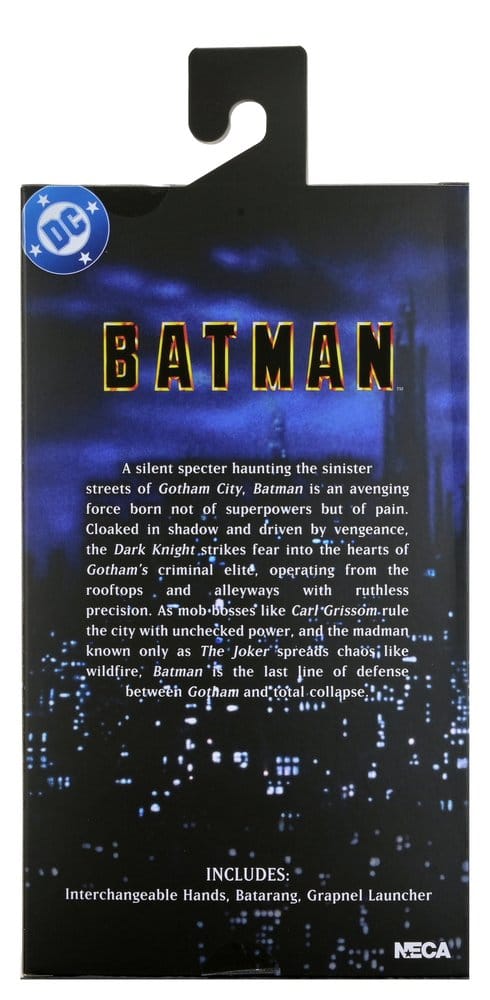NECA Batman (1989) Batman Clothed Actionfigur