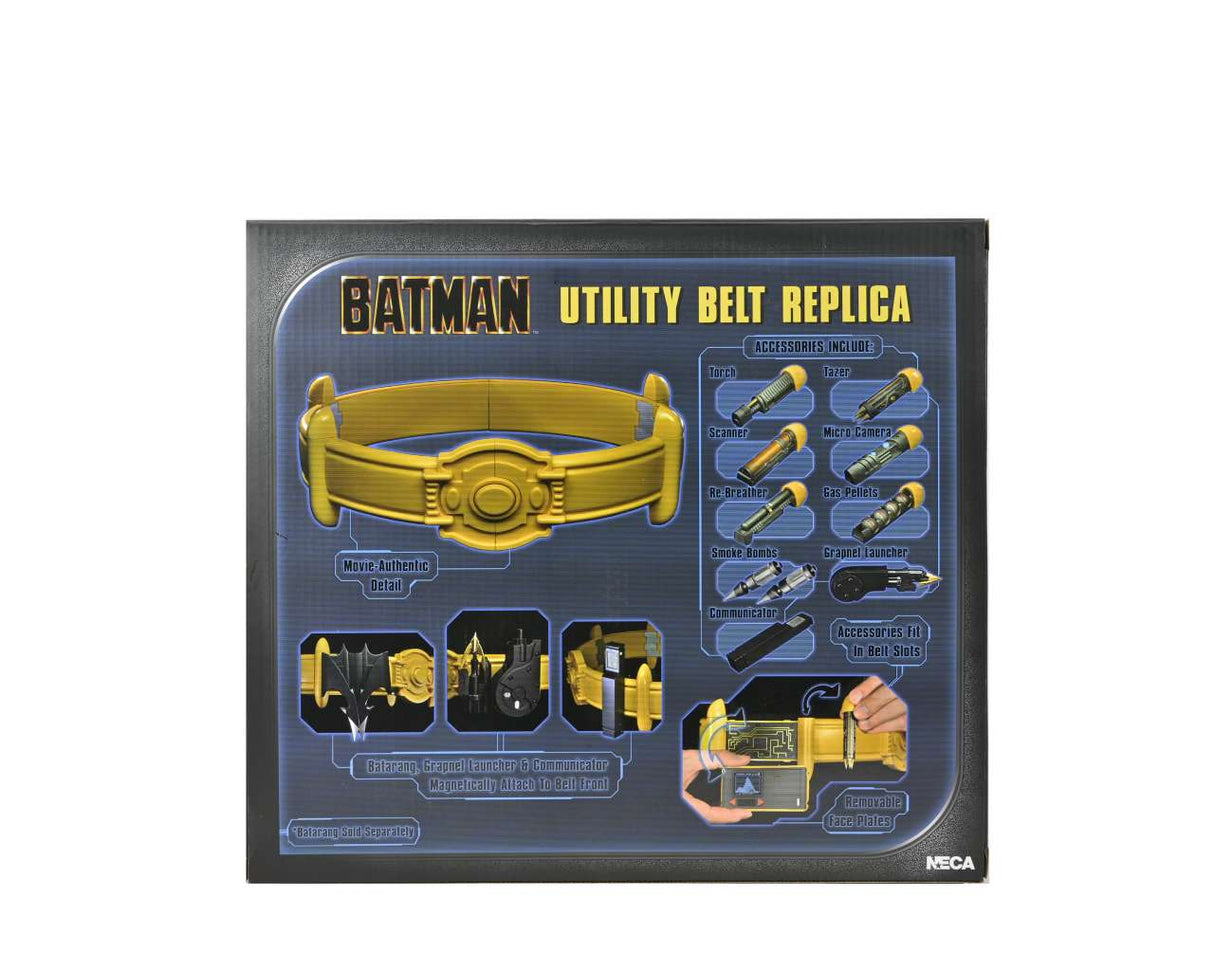 NECA Batman (1989) Batman’s Utility Belt Werkzeuggürtel 1/1 Prop Replica