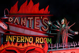NECA Beetlejuice (1988) Diorama Trenchcoat with Spikes Inferno Room Deluxe Set
