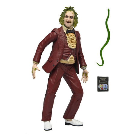 NECA Beetlejuice 1988 Red Tuxedo Actionfigur 18 cm