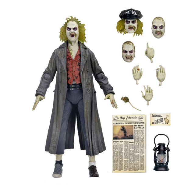 NECA Beetlejuice 1988 Ultimate Beetlejuice Tour Guide The Bio-Exorcist Actionfigur